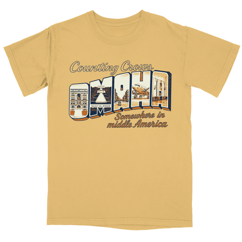 Counting Crows - Omaha T-Shirt Counting Crows - Omaha T-Shirt