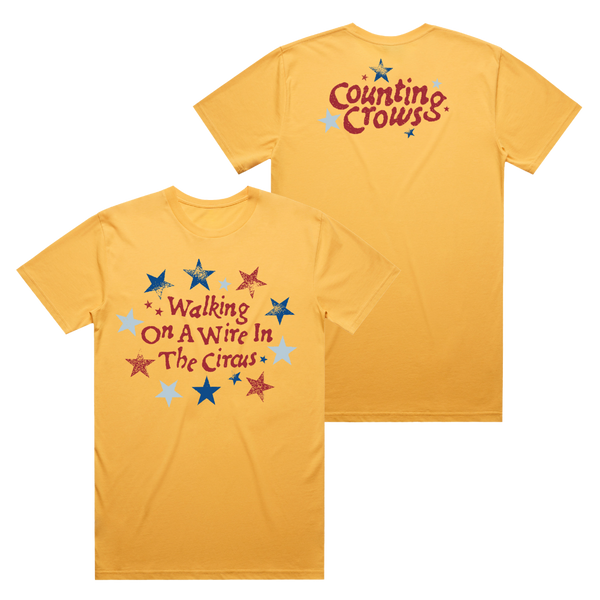 Counting Crows Tシャツ Anvil L Counting Crows - Walking on a Wire T-Shirt